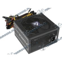 Блок питания 750Вт Chieftec "Force CPS-750S" ATX12V V2.3 (24+4 8+6 8pin, вентилятор d120мм) + кабель питания EURO (1.5м) (ret) [130283]