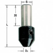 Адаптеры для свёрл монолитных S=Ø10x20 серии 364