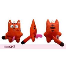 FlirtOn Брелок  Рыжий кот (оранжевый)