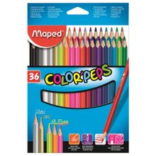 Карандаши MAPED 832017 COLORPEPS 36 цв