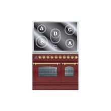 ILVE PDNE-90-MP Red