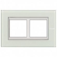 Рамка 2 поста AXOLUTE, whice |  код. HA4832M2VSW |  Bticino