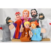 Жирафики кукольный театр Гуси-лебеди 7 кукол