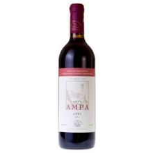 Вино Амра, 0.750 л., полусухое. столовое, красное, 12