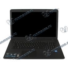 Ноутбук ASUS "X751NA-TY003T" (Pentium N4200-1.10ГГц, 4ГБ, 1000ГБ, HDG, DVD±RW, LAN, WiFi, BT, WebCam, 17.3" 1600x900, W10 H), черный [140454]