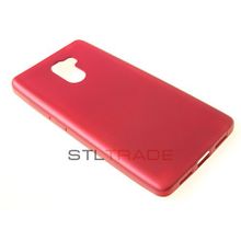 redmi 4 Xiaomi Силиконовый чехол TPU Case Металлик красный