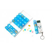 Контейнер для таблеток Bradex "Неделька" с таймером, KZ 0448