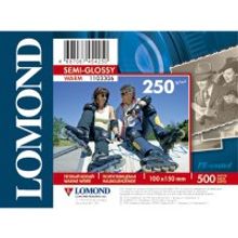 LOMOND 1103306 фотобумага полуглянцевая А6 (10 х 15 см) 250 г м2, 500 листов
