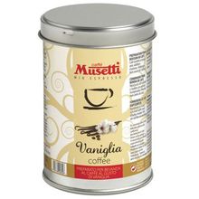 Кофе Musetti ароматизированный Ваниль ж б (125гр)