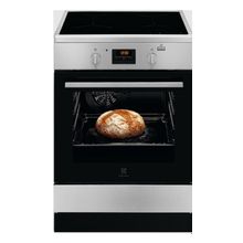 Электрическая плита Electrolux SteamBake RKI660201X 60см нержавеющая сталь c Anti Finger Print