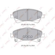 Колодки Тормозные Дисковые LYNXauto арт. BD7598