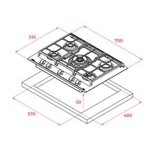 TEKA GZC 75331 XBN WHITE