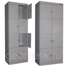 Шкаф металлический для одежды ШРК-28 600