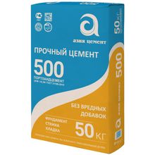 Азия Цемент М 500 ЦЕМ I 42.5H 50 кг