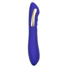 Фиолетовый вибратор с электростимуляцией Intimate E-Stimulator Petite Wand - 18,5 см. (190113)