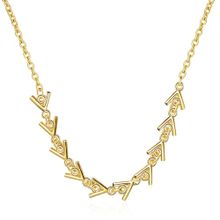 Колье с позолотой (арт. 81941-1)