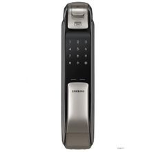 Врезной электронный дверной замок Samsung SHP-DP728 Dark Silver с отпечатком пальца