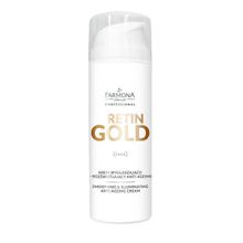 Разглаживающий и осветляющий крем Farmona Professional Retin Gold Smoothing Illuminating Anti-ageing Cream 150мл