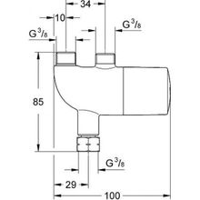 Термостат Grohe Grohtherm Micro для раковины, 34487000