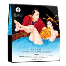 Shunga Соль для ванны Lovebath Ocean temptation, превращающая воду в гель - 650 гр.