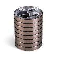 Стакан для зубных щёток Tatkraft King Tower Bronze, акрил