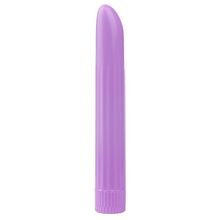 Фиолетовый многоскоростной вибромассажер Lady Finger - 16 см.  Фиолетовый