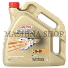 Масло моторное Castrol EDGE TITANIUM FST 5W-40 синтетика 5W-40 4 л.