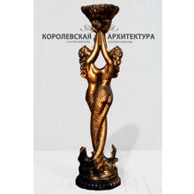 Скульптура «Русалки» античная бронза (180 см)