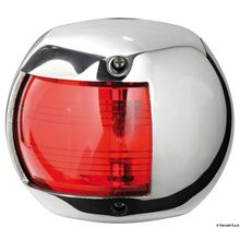 Osculati Classic 12 AISI 316 112.5° red navigation light, 11.407.01