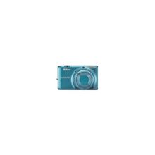 NIKON PhotoCamera  CoolPix S6500 blue 16Mpix Zoom12x 3" 1080 25Mb SDHC opt WiFi Li-Ion