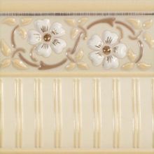 Бордюр Almera Ceramica Orleans Zocale Tarragone Gold Vanilla 150х150