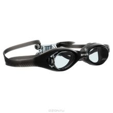 Очки для плавания ATEMI, силикон (черный) N8102