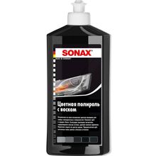 Цветной полироль с воском Sonax NanoPro Polish & Wax Color 296100 черный 0,5 л