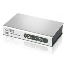 aten (2 port kvm switch w 1.2m w 1.8) cs72ec