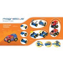 Магнитный конструктор MAGNETICUS BLO-002-01 Пожарная техника