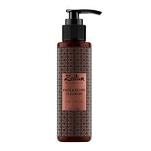 Гель для лица и бороды очищающий мужской Zeitun Mens Collection Daily Face and Beard Cleanser 100мл