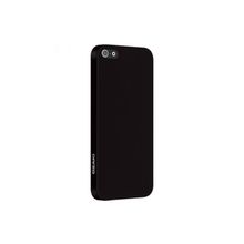 Полиуретановый чехол для iPhone 5 Ozaki O!Coat 0.3 Solid, цвет Black (OC530BK)