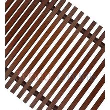 Techno РРД 370-3100 ширина 370 мм длина 3100 мм деревянная, цвет тёмное дерево,  для встраиваемого в пол внутрипольного конвектора