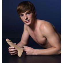 Реалистичный фаллоимитатор Fleshjack Boys - Brent Corrigan - 22 см. телесный