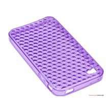 Чехол Flextron IPH4-GGC03 для iPhone 4, фиолетовый