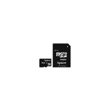 Карта памяти Apacer 16GB Class 10 + SD adapter (microSDHC)