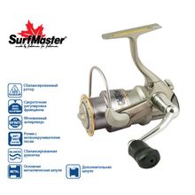 Катушка безынерционная Surf Master Leader