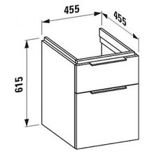 Мебель для ванной Laufen Kartell 4.0750.2.033.631.1