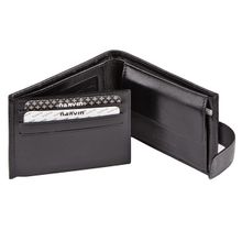 Портмоне мужское Vasheron 9673 Ostrich Black