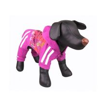 Костюм спортивный для собак Арт:141. Цвет розовый. Размер 25см"