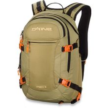 Сноубордический мужской рюкзак для горных лыж и для фрирайда Dakine Pro Ii 26L Tai Taiga бежевый с креплением для лыж