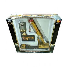 ABtoys подъемный кран металлический 1:55