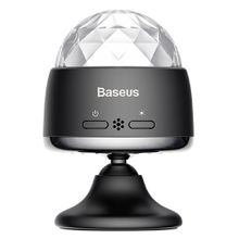 Baseus Портативный беспроводной световой музыкальный шар Baseus Car Crystal Magic Ball black