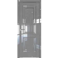  Двери ProfilDoors Модель 27L Цвет Грей люкс Молдинг Серебро Люкс