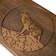 Нарды резные  "Волк-2"